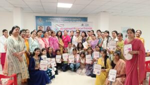 माहवारी स्वच्छता दिवस पर लाइफ हॉस्पिटल में वर्कशॉप का आयोजन
