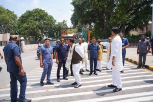 राष्ट्रीय अध्यक्ष नितिन नबीन के लखनऊ आगमन को लेकर तैयारियां तेज एयरपोर्ट से प्रदेश कार्यालय तक व्यवस्थाओं का निरीक्षण